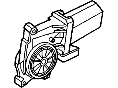 Lincoln 5W4Z-5423395-A Motor Assy - Window Operating