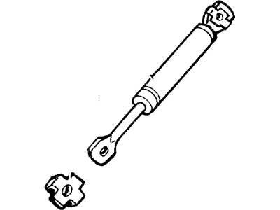 Lincoln Continental Lift Support - E8VY-16C826-A