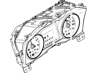 Ford DC3Z-10849-KA Instrument Cluster