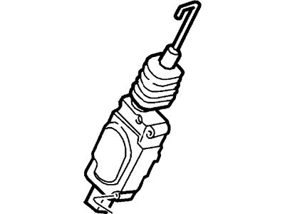 Ford F85Z-78218A42-AA Actuator Assembly, Passenger Side F85Z-78218A42-AA Ford Actuator Assembly, Passenger Side Illustration 1 of 1