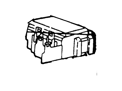 Ford XL3Z-14A003-AA Cover - Fuse Panel XL3Z-14A003-AA Ford Cover - Fuse Panel Illustration 1 of 1