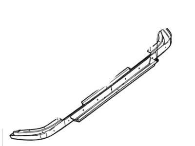 4G7Z-N404K36-AA Ford Trough - Luggage Compartment Drain Illustration 1 of 1