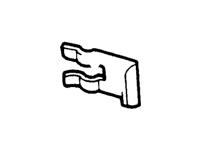 Ford E5TZ9822023A Retainer - Lock Cylinder