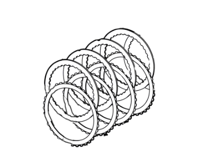 AA5Z-7B164-F Ford Drive Plate - Clutch Illustration 1 of 1