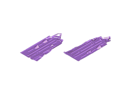 Ford GV6Z-9911782-B Deflector, Driver Side GV6Z-9911782-B Ford Deflector, Driver Side Illustration 1 of 1