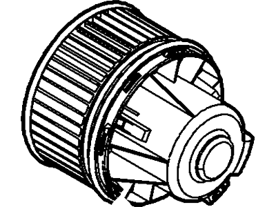 Ford CV6Z-19805-A Blower Assembly CV6Z-19805-A Ford Blower Assembly Illustration 1 of 1