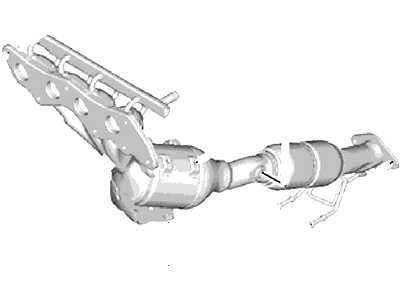 Lincoln FS7Z-5G232-A Exhaust Manifold And Catalyst Assy