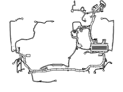 Mercury 6E5Z-14290-RR Wiring Assembly