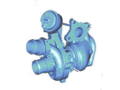 Ford D2MZ-6K682-FRM Turbocharger Assy
