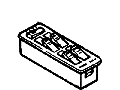 Ford Escort Power Window Switch - F3CZ14529C