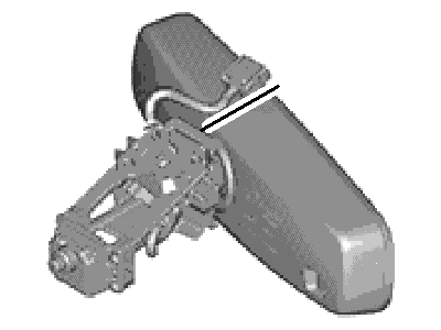Ford DU5Z-17700-Q Mirror Assy - Rear View - Inner