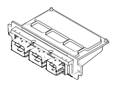 Lincoln DT4Z-12A650-BCA Module - Engine Control - Eec V