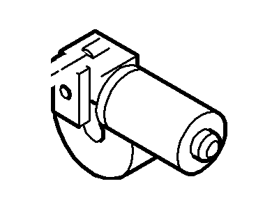Ford F87Z-17508-AB Motor And Linkage Assembly F87Z-17508-AB Ford Motor And Linkage Assembly Illustration 1 of 1
