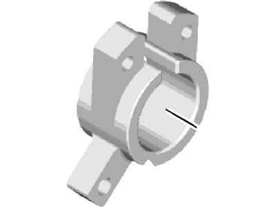 Ford BE8Z-7K201-A Sleeve BE8Z-7K201-A Ford Sleeve Illustration 1 of 1
