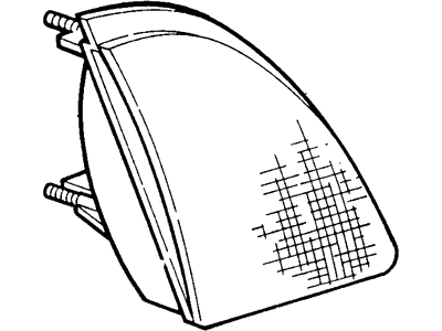 Ford E7ZZ-13200-A Parking Light - With Bulb