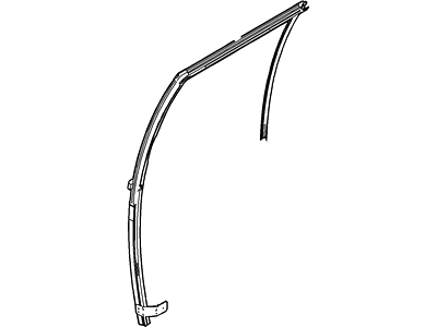 8L1Z-7825766-AA Ford Run Assembly - Glass, Passenger Side Illustration 1 of 1