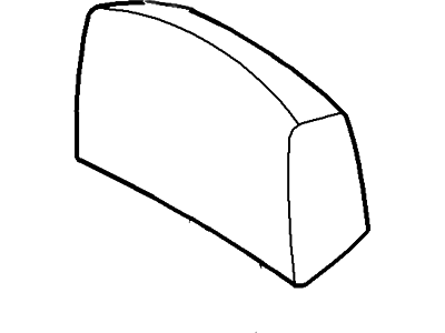 Ford CL3Z-18501A04-TA Cover Assy - Rear Seat Headrest