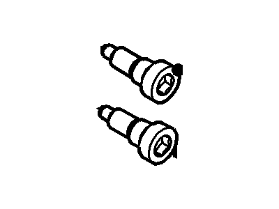 BR3Z-7A443-A Ford Bolt - Shift Fork Pivot Illustration 1 of 1