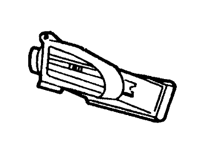 Ford F6DZ19893BDA Louver Assembly - Vent Air