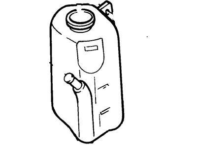 Mercury XF5Z-8A080-AA Tank Assembly - Radiator