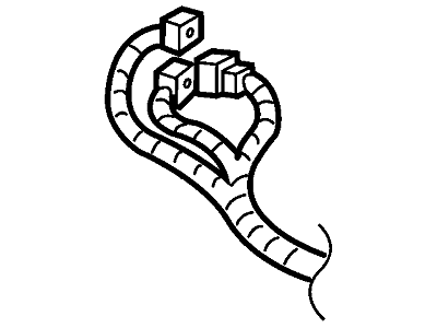 4C2Z14A200RA Ford Wiring Assembly Illustration 1 of 1