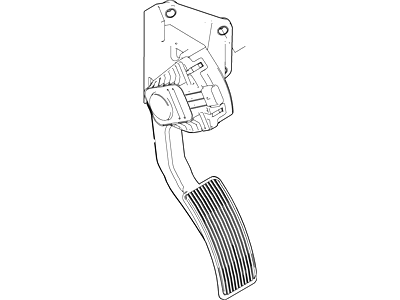 BC3Z-9F836-F Ford Pedal Travel Sensor Illustration 1 of 1