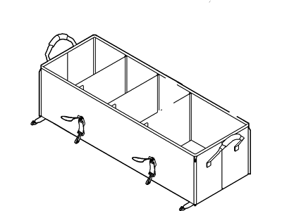 Ford AE5Z-78115A00-A Compartment Assy - Rear Stowage