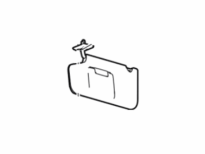 Ford AT4Z-7804104-BB Visor Assy - Sun