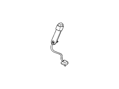 Ford 1L7Z-7861203-CAD Seat Belt Assembly, Driver Side 1L7Z-7861203-CAD Ford Seat Belt Assembly, Driver Side Illustration 1 of 1