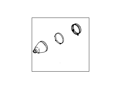2M5Z-3B437-CA Ford Shaft - Front Axle, Driver Side Illustration 1 of 1