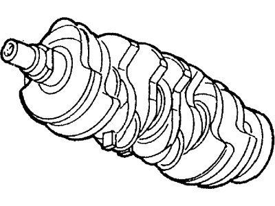 Mercury F7CZ-6303-AA Crankshaft Assembly