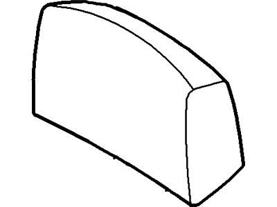 Ford DL3Z-18501A04-CC Cover Assembly - Rear Seat Headrest, Center DL3Z-18501A04-CC Ford Cover Assembly - Rear Seat Headrest, Center Illustration 1 of 1