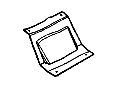 5C3Z-25111A74-AA Ford Cover - Access Hole Illustration 1 of 1