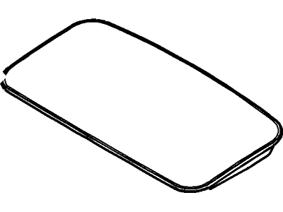 Ford CP9Z-54500A18-A Glass CP9Z-54500A18-A Ford Glass Illustration 1 of 1