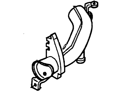 Ford E92Z9A624B Deflector - Air