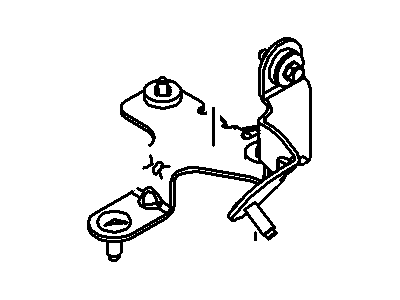 Ford 8C2Z-2C325-B Bracket 8C2Z-2C325-B Ford Bracket Illustration 1 of 1