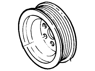 Lincoln F2UZ-6A312-A Pulley - Compressor                