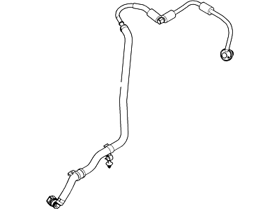 BV6Z-2420-B Ford Tube - Vacuum Illustration 1 of 1