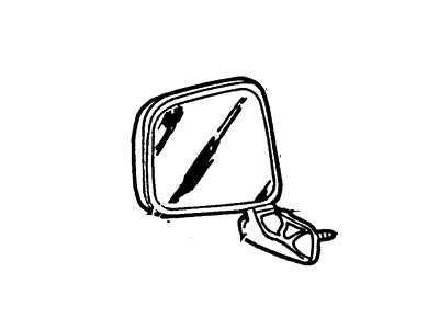 Ford F85Z-17682-FAACP Mirror Assy - Rear View Outer      