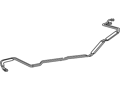 Ford XF2Z18663DA Tube - Heater Water XF2Z18663DA Ford Tube - Heater Water Illustration 1 of 1