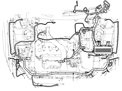 Mercury 8E5Z-14290-AA Wiring Assembly
