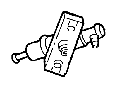 Mercury F73Z-9C968-AA Regulator - Fuel Pressure