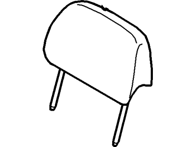 Ford 4L1Z-78611A08-BAB Head Rest Assy