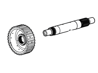 Ford BC3Z-7B311-A Shaft - 5Th Speed BC3Z-7B311-A Ford Shaft - 5Th Speed Illustration 1 of 1