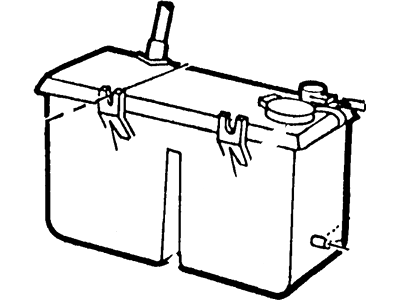 Ford FOVY-17632-A Cap - Washer Reservoir FOVY-17632-A Ford Cap - Washer Reservoir Illustration 1 of 1