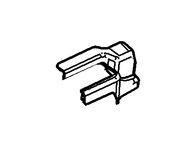 Mercury 7E5Z-5461748-AC Cover - Seat Track