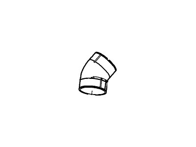 Ford 5C3Z-6C640-BA Connection - Air Inlet 5C3Z-6C640-BA Ford Connection - Air Inlet Illustration 1 of 1