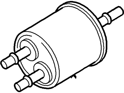 Mercury 1L2Z-9155-BA Filter Assembly - Fuel