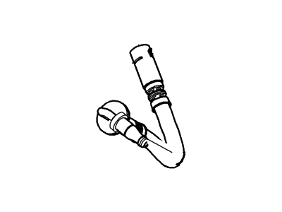Ford 5S4Z-7A512-AA Tube 5S4Z-7A512-AA Ford Tube Illustration 1 of 1
