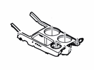 Ford DB5Z-78045A76-BA Panel Assembly - Console DB5Z-78045A76-BA Ford Panel Assembly - Console Illustration 1 of 1